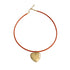 Yellow gold accent puff heart necklace - Shop women's necklace by Kerri Rosenthal.