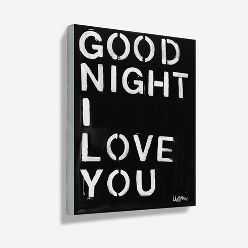 Good Night I Love You Art Print