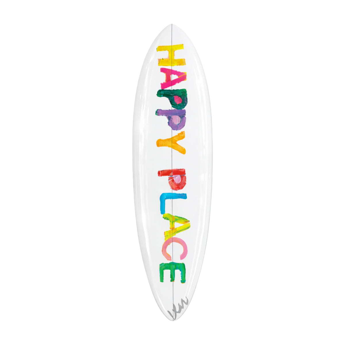 Happy Place Custom Surfboard Wall Decor – KERRI ROSENTHAL