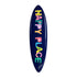 Happy place navy blue word art surfboard - Shop modern surfboards by Kerri Rosenthal