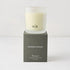 Available at Kerri Rosenthal sun-dried driftwood, California white oak, and cypress. The Hudson Grace Brentwood candle brings warm coastal calm to any room. Hand-poured in the USA with 100% soy wax. 60-hour burn. Beautifully gift boxed.