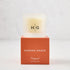 Sold at Kerri Rosenthal, the signature Hudson Grace scent in votive. Hand-poured in the USA with Mexican tuberose, Indian jasmine, and Moroccan orange flower. Pure soy wax, cotton wick, 60-hour burn time. The perfect luxury candle gif