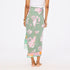 Ikat heart amalfi green sarong in cotton crepe - Shop women's luxury sarongs by Kerri Rosenthal