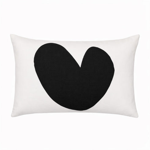 Imperfect Heart rectangular lumbar pillows - Shop decorative throw pillows by Kerri Rosenthal