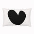 Imperfect Heart rectangular lumbar pillows - Shop decorative throw pillows by Kerri Rosenthal
