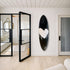 Drippy Heart Black + White Surfboard