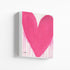 In My Heart Pink Art Print Artwork by Kerri Rosenthal for living room wall decor