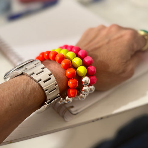 Silver Pearl Bracelet