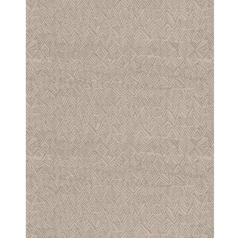 Jayney Taupe cotton linen fabric - Unique designer fabrics by Kerri Rosenthal