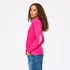 Jackie button-front neon pink cardigan is made from 100% cashmere with a V-neck and double pockets - Shop cute women’s cardigans by Kerri Rosenthal