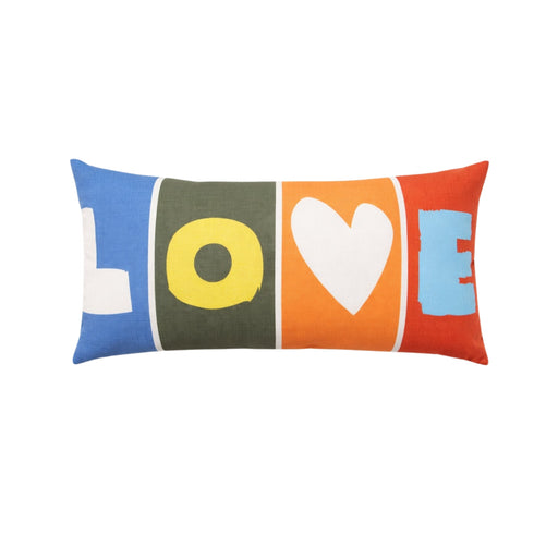 Jackpot colorful rectangular lumbar pillows - Shop designer decorative pillows by Kerri Rosenthal decor for couch