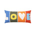 Jackpot colorful rectangular lumbar pillows - Shop designer decorative pillows by Kerri Rosenthal decor for couch