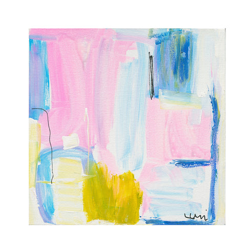 Jolly Rancher colorful modern abstract framed wall art print - original artwork Kerri Rosenthal