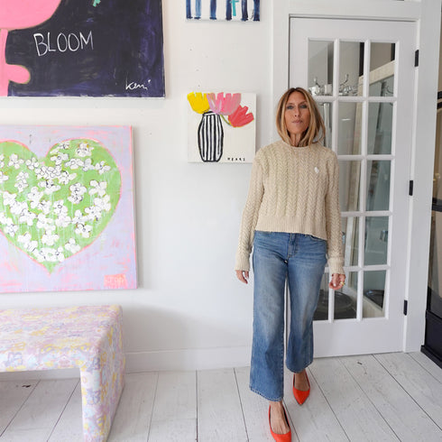 Dune beige pullover sweater women - Shop cute sweaters by Kerri Rosenthal.