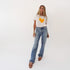 Suke Imperfect white heart tee shirt in 100% cotton - Shop women's cute graphic tees by Kerri Rosenthal