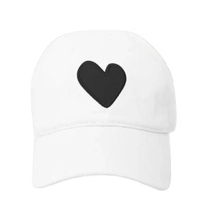 Baseball Hat Heart Patch