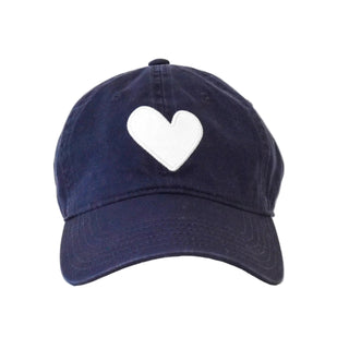 Baseball Hat Heart Patch