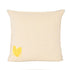 Camel Core Imperfect Heart cute decorative throw pillows by Kerri Rosenthal
