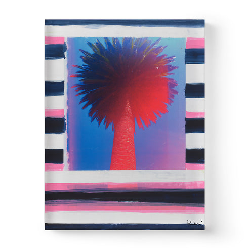 Palm Stripe No. 1 Mixed Media Photograph - Perfect for living room wall decor