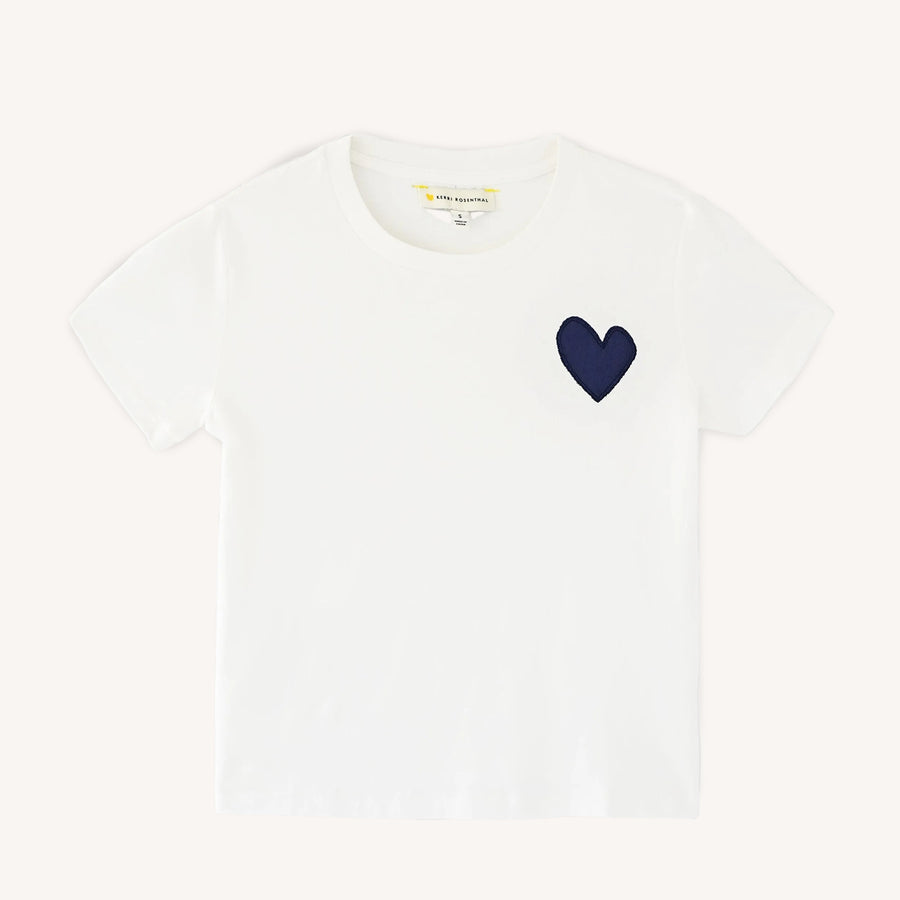 The Suke Tee Contrast Imperfect Heart