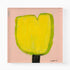 Lemon Tulip Original Painting inspired home interiors for modern living spaces by Kerri Rosenthal.