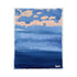 Mykonos Morning indigo blue art print by Kerri Rosenthal - Unique artwork for living room wall decor
