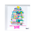 Super Duper Holiday Cake Tree Block of Love - a signed mini edition of Kerri's artwork, on acrylic plexiglass. Perfect gift under $100 for Christmas decor