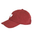 KR Embroidered red cap hat with white heart 100% cotton - Cute baseball caps by Kerri Rosenthal