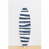 Blue and white summer stripes modern cute decorative surfboards by Kerri rosenthal