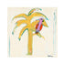 Parrot Party 4 wall art print one of four. Yellow palm tree with colorful parrot an original modern abstract contemporary artwork piece - coastal decor by Kerri Rosenthal