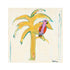 Parrot Party 4 wall art print one of four. Yellow palm tree with colorful parrot an original modern abstract contemporary artwork piece - coastal decor by Kerri Rosenthal