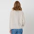 Camille v-neck silver fox sweater. 100% cashmere - Cute designer sweaters by Kerri Rosenthal