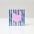 TU For You is an abstract tulip and stripe block of love by Kerri Rosenthal's artwork - Shop cute, unique gifts for an art lover, hostess, party or loved one