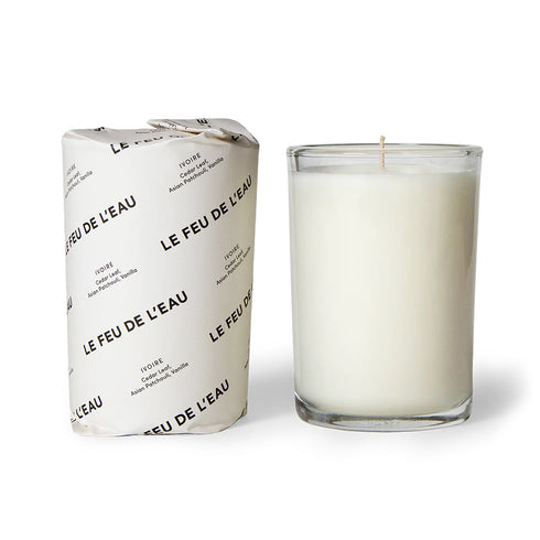 Ivoire Candle - Cruelty-free, Coconut apricot wax,Natural fragrance / Lead-free cotton wicks, No phthalates, parabens, sulfates, ethanol, mineral oils, petroleum distillates, or preservatives