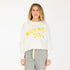 SoulCycle x KR Ex-boyfriend made with soul white sweatshirt 100% cotton fleece - Cute womens sweatshirts by Kerri Rosenthal