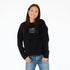 Boyfriend happy everything black sweater made from a cotton-cashmere blend with long sleeves - Shop women's designer sweaters by Kerri Rosenthal