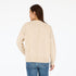 Boyfriend love squared natural sweater is made from a cotton-cashmere blend with long sleeves - Shop cute women's designer sweaters by Kerri Rosenthal