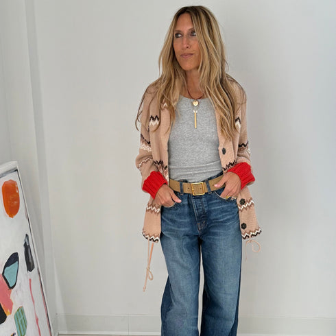 Shawl Collar Ker-Isle Cardigan