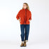 The Coze Magoze rust teddy jacket with contrast heart elbow patches and side pockets - Shop cute women's jackets by Kerri Rosenthal