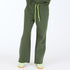 The Weekend Barb pine green sweatpant made from 100% cotton with side pockets and a tiny embroidered heart - Shop cute women’s sweatpants by Kerri Rosenthal