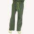 The Weekend Barb pine green sweatpant made from 100% cotton with side pockets and a tiny embroidered heart - Shop cute women’s sweatpants by Kerri Rosenthal