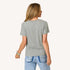 Suke imperfect heart grey tee in 100% cotton - Shop women's cute tops & tees by Kerri Rosenthal