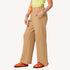 Weekend Barb camel sweatpants in 100% cotton fleece with side pockets - Cute women's sweatpants by Kerri Rosenthal