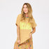 Kerri Rosenthal Tommy Love Lines Tee in soft cotton with an oversized fit and heart art.