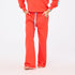 The weekend barb red sweatpants in 100% cotton with side pockets and a tiny embroidered heart - Shop cute women’s sweatpants by Kerri Rosenthal