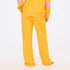 Weekend barb orange sweatpants in cotton - Shop women's cotton sweatpants by Kerri Rosenthal