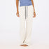 Weekend barb white wide leg sweatpants in 100% cotton - Shop women's cute white sweatpants by Kerri Rosenthal