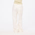 Coast white cotton palazzo pants in linen blend with elastic waist - Shop women's cute palazzo pants by Kerri Rosenthal