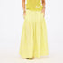 Vacance pintuck long lime green skirt in 100% cotton - Shop women's cute maxi skirts by Kerri Rosenthal