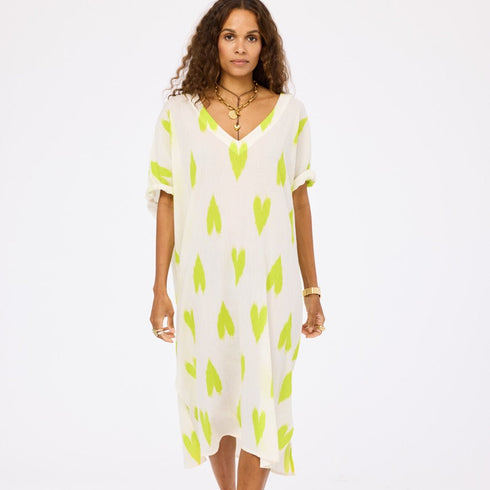 Roper Ikat Heart Cover Up